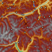 Nearby Forecast Locations - Wipptal - Mapa