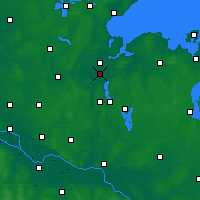 Nearby Forecast Locations - Bahía de Lübeck - Mapa