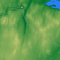 Nearby Forecast Locations - Tana Bru - Mapa