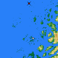 Nearby Forecast Locations - Myken Lighthouse - Mapa