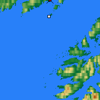 Nearby Forecast Locations - Svolvær - Mapa