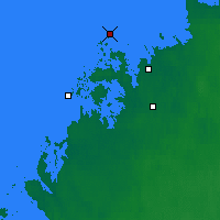 Nearby Forecast Locations - Kokkola Tankar - Mapa