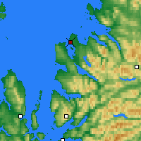 Nearby Forecast Locations - Ullapool - Mapa