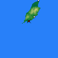 Nearby Forecast Locations - Isla de Man - Mapa