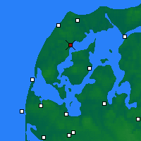 Nearby Forecast Locations - Silstrup - Mapa
