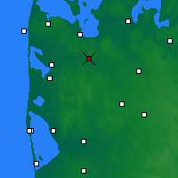 Nearby Forecast Locations - Mejrup - Mapa