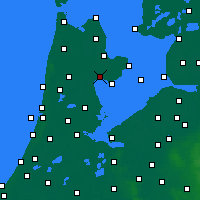 Nearby Forecast Locations - Hoorn - Mapa