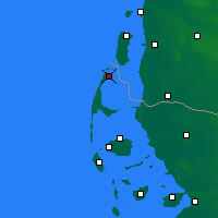 Nearby Forecast Locations - Sylt - Mapa
