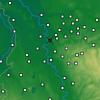 Nearby Forecast Locations - Duisburgo - Mapa