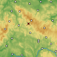 Nearby Forecast Locations - Suhl - Mapa