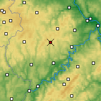 Nearby Forecast Locations - Daun - Mapa