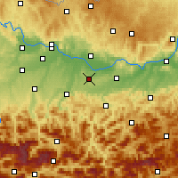 Nearby Forecast Locations - Kematen - Mapa