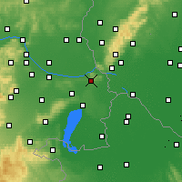 Nearby Forecast Locations - Spitzerberg - Mapa