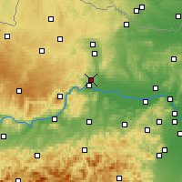 Nearby Forecast Locations - Langenlois - Mapa