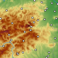Nearby Forecast Locations - Rax - Mapa