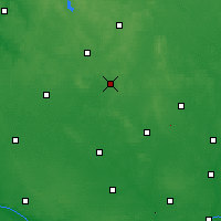 Nearby Forecast Locations - Mlawa - Mapa