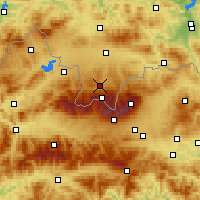 Nearby Forecast Locations - Zakopane - Mapa