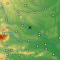 Nearby Forecast Locations - Municipio-ciudad de Murska Sobota - Mapa