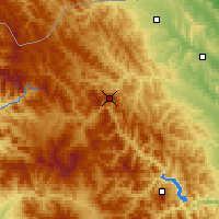 Nearby Forecast Locations - Rarau - Mapa