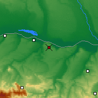 Nearby Forecast Locations - Oriájovo - Mapa