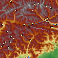 Nearby Forecast Locations - Sesto - Mapa