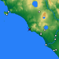 Nearby Forecast Locations - Civitavecchia - Mapa
