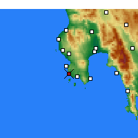 Nearby Forecast Locations - Modona - Mapa