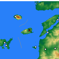 Nearby Forecast Locations - Imbros - Mapa