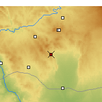 Nearby Forecast Locations - Sanliurfa - Mapa