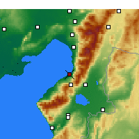 Nearby Forecast Locations - Alejandreta - Mapa