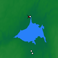 Nearby Forecast Locations - Arkazha - Mapa