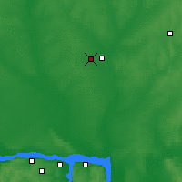 Nearby Forecast Locations - Yoshkar-Olá - Mapa