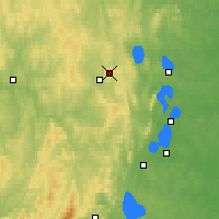 Nearby Forecast Locations - Verjni Ufaléi - Mapa