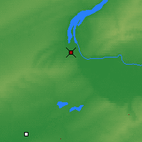 Nearby Forecast Locations - Kamen-na-Obí - Mapa