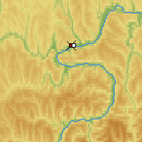 Nearby Forecast Locations - Ust-Kut - Mapa