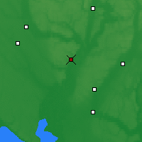 Nearby Forecast Locations - Lubní - Mapa