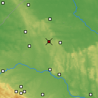 Nearby Forecast Locations - Leópolis - Mapa
