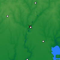 Nearby Forecast Locations - Krivói Rog - Mapa