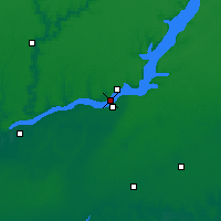 Nearby Forecast Locations - Nueva Kajovka - Mapa