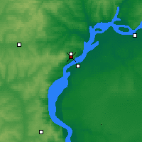 Nearby Forecast Locations - Sarátov - Mapa