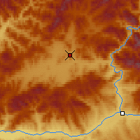 Nearby Forecast Locations - Turán - Mapa