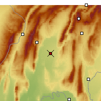 Nearby Forecast Locations - Bojtar - Mapa