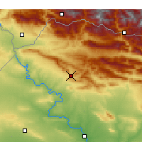 Nearby Forecast Locations - Duhok - Mapa