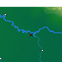 Nearby Forecast Locations - Kut - Mapa