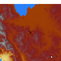 Nearby Forecast Locations - Mahabad - Mapa