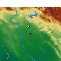 Nearby Forecast Locations - Safi-Abad Dez. - Mapa
