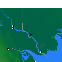 Nearby Forecast Locations - Abadán - Mapa
