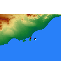 Nearby Forecast Locations - Adén - Mapa