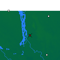 Nearby Forecast Locations - Tangail - Mapa