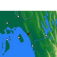 Nearby Forecast Locations - Sitakunda - Mapa